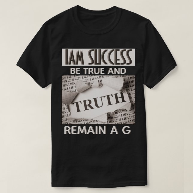 T-SHIRT SOIS VRAI (Design devant)