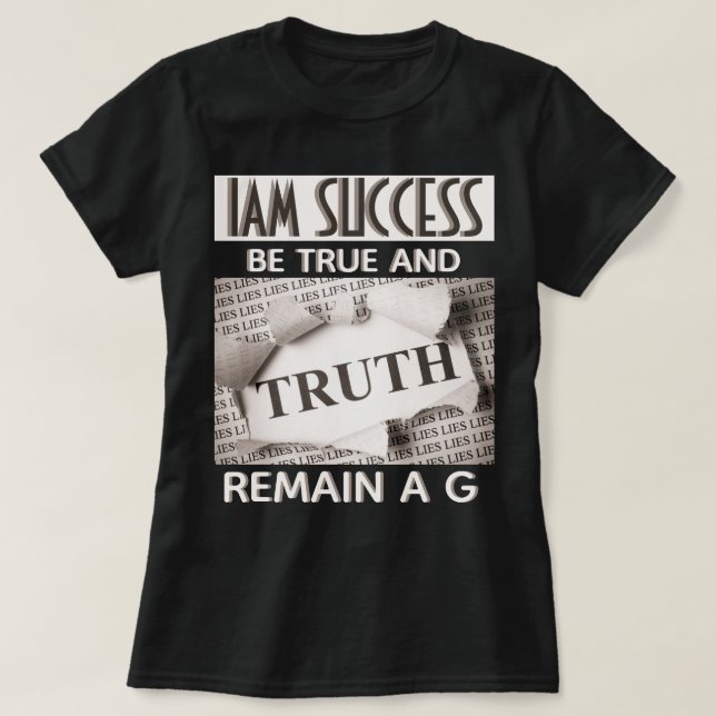 T-SHIRT SOIS VRAI (Design devant)