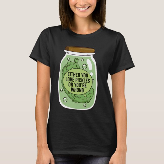 T-shirt Soit vous aimez le chou, soit vous avez tort, c'es (Devant)