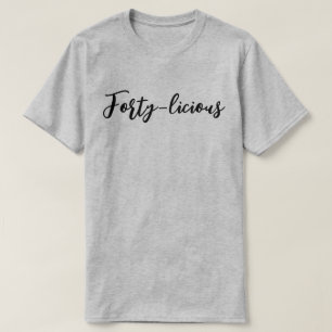 T-shirt Soixante-licious 40e fête d'anniversaire pour les