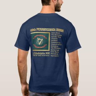 T-shirt soixante-neuvième Irlandais de la Pennsylvanie