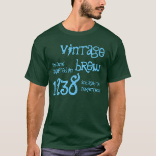 T-shirt soixante-quinzième Nom vintage V9 de Brew du