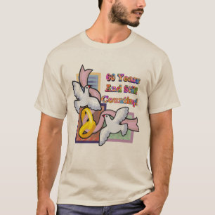 T-shirt soixantième Cadeaux d'anniversaire de mariage