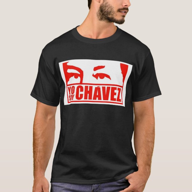 T-shirt Soja de Yo Chávez - Hugo Chávez - Venezuela (Devant)