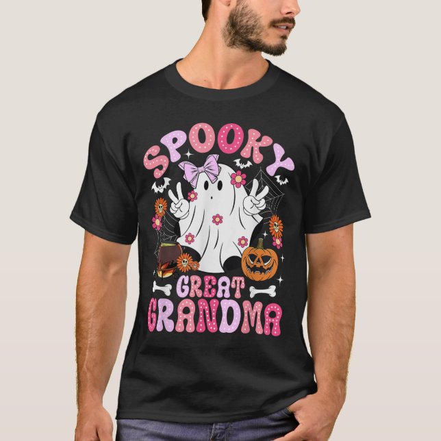 T-shirt Soky Great Grandma Halloween Great Grandmother Gro (Devant)