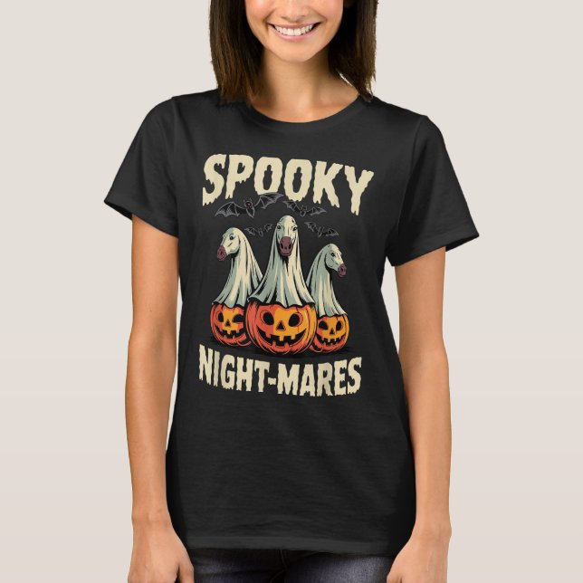 T-shirt Soky Night-mares Halloween Horse  (Devant)
