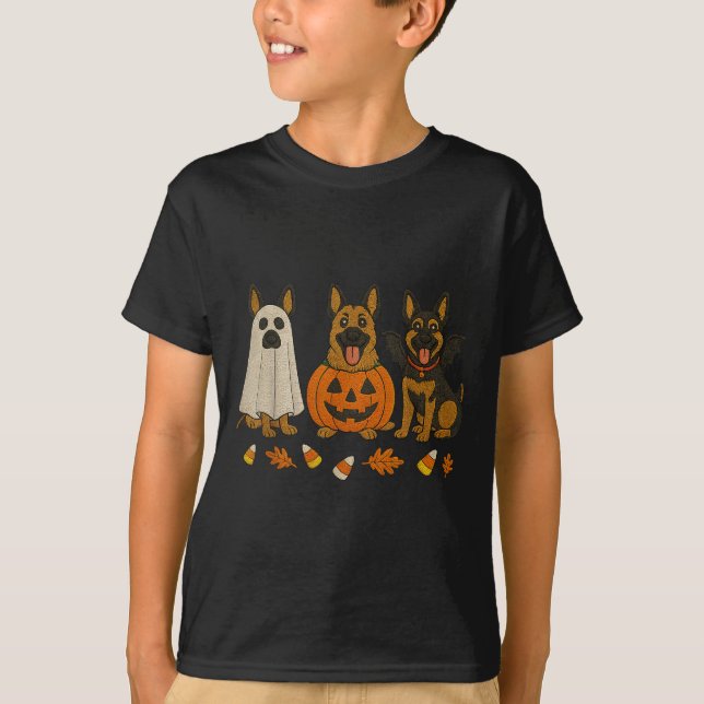 T-shirt Soky Shepherd Squad German Shepherd  (Devant)