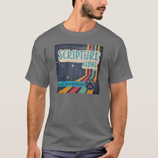 T-shirt Sola Scriptura (Devant)