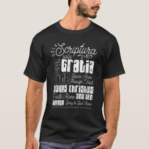 T-shirt Sola Scriptura Réforme chrétienne protestante 5