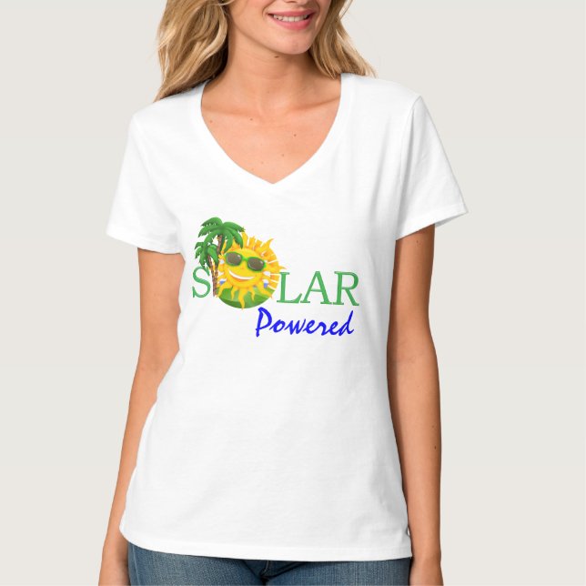 T-shirt Solaire alimenté - SRF (Devant)