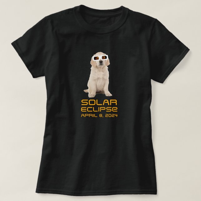 T-shirt Solaire Eclipse Puppy (Design devant)