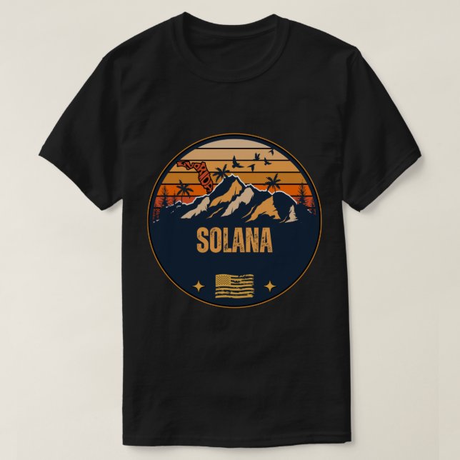 T-shirt Solana, Floride  (Design devant)