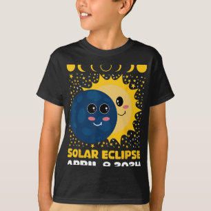 T-shirt Solar Eclipse 2024 Jote Kids Toddler Boy Total Ecl