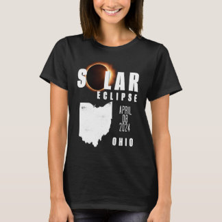 T-shirt Solar Eclipse 2024 Ohio State 8 avril 2024 Totali