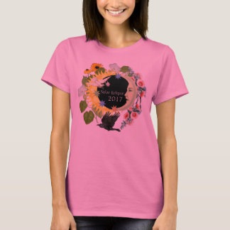 T-shirt Solar Eclipse femme's TieDye TShirt- Franklin, NC