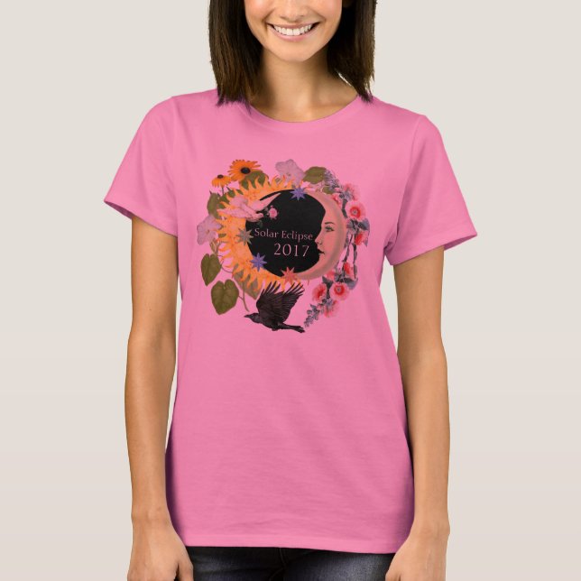 T-shirt Solar Eclipse femme's TieDye TShirt- Franklin, NC (Devant)