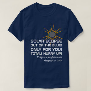 T-shirt Solar Eclipse Performance drôle personnalisable