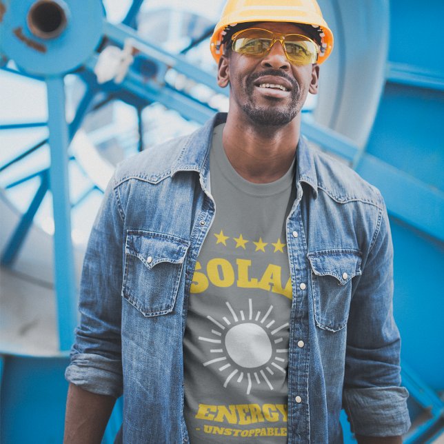 T-shirt Solar Energy Unstoppable (Créateur téléchargé)