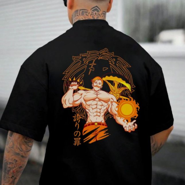 T-shirt 👑Solar Pride Warrior Tee – Lion’s Sun Form☀👑 (Créateur téléchargé)