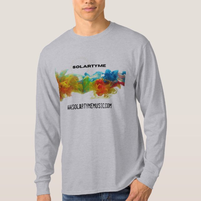 T-shirt SolarTyme - Couleur - Tee à manches longues (Devant)