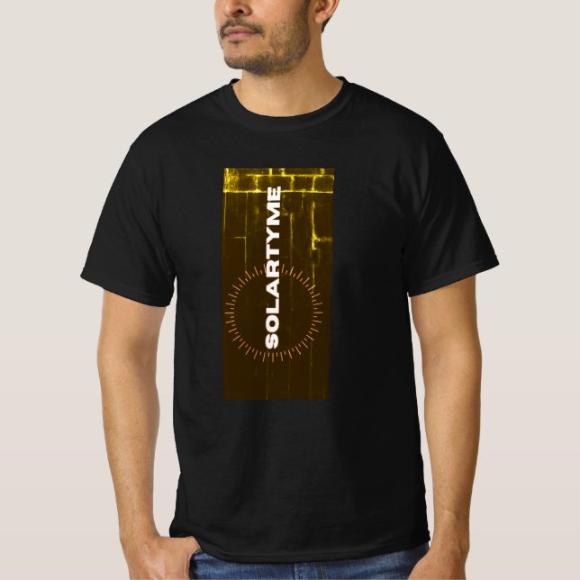T-shirt SolarTyme - Premier test vertical (Devant)