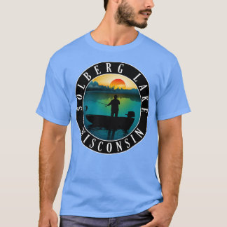 T-shirt Solberg Lake Wisconsin Pêche