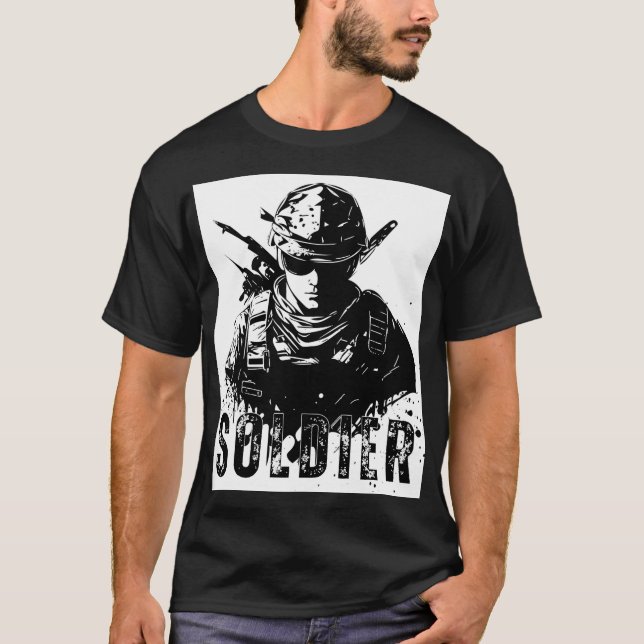 t-shirt soldat (Devant)