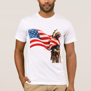 T-shirt soldat amérindien