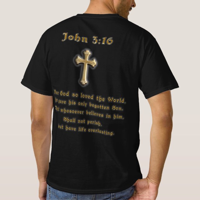 T-shirt Soldat Chrétien (Dos)