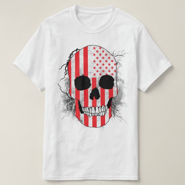 T-shirt Soldat crâne (Design devant)