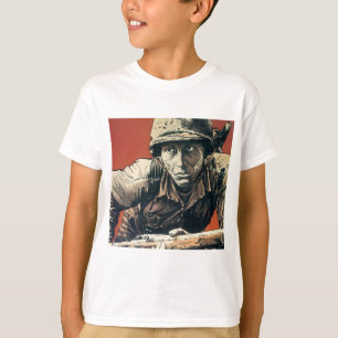 T-shirt Soldat de 2ÈME GUERRE MONDIALE