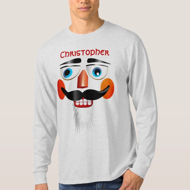 T-shirt Soldat de jouet de casse-noix de Noël (Devant)