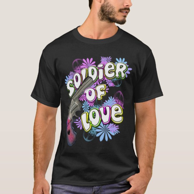 T-shirt Soldat de l'amour (Devant)