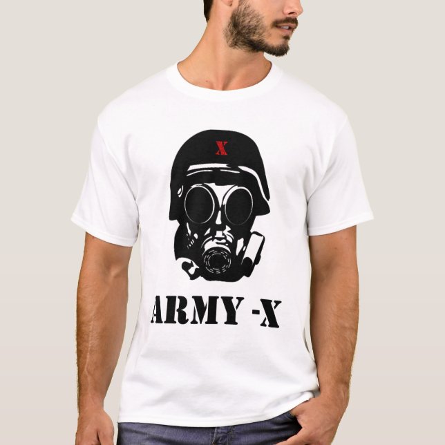 T-shirt Soldat de l'Armée X (Devant)