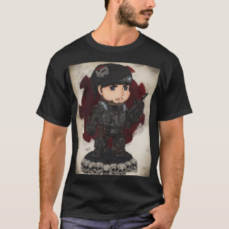 T-shirt Soldat de style COG chibi blindé