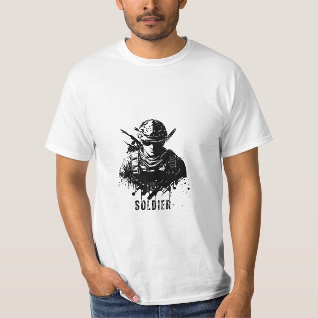 T-shirt Soldat des FDI (Devant)