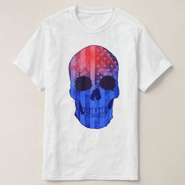 T-shirt Soldat du crâne USA (Design devant)