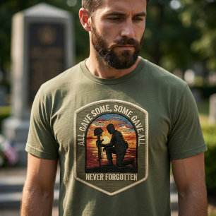 T-shirt Soldat du Memorial Day jamais oublié
