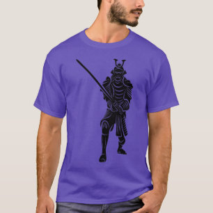 T-shirt Soldat guerrier japonais samouraï Katana