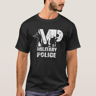 T-shirt Soldat Retraité Vétéran Militaire Police Militaire