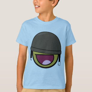 T-shirt Soldat Visage Awesome Avec Casque