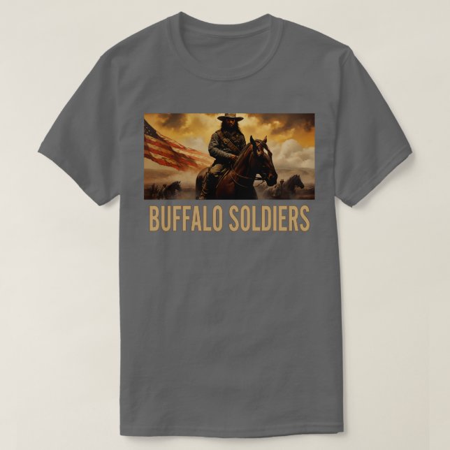 T-SHIRT SOLDATS DE BUFFALO 1 (Design devant)