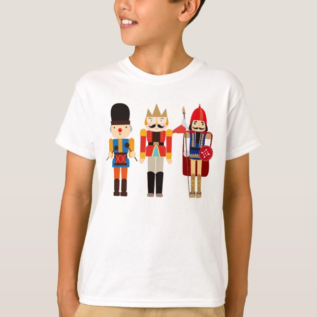 T-shirt Soldats de casse-noix - beaux et mignons (Devant)
