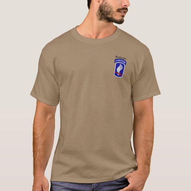 T-shirt Soldats de ciel de brigade aéroportée d'ABN (Devant)