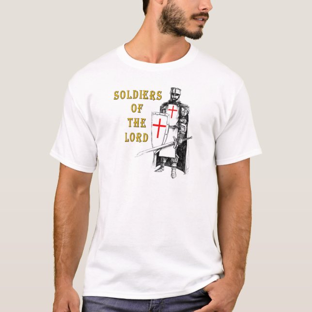 T-SHIRT SOLDATS DE L'ÉTERNEL (Devant)