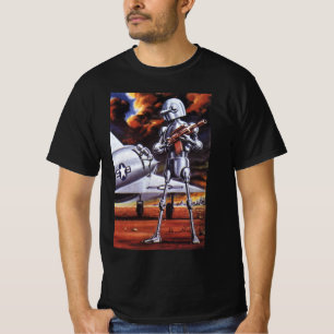 T-shirt Soldats de robots militaires de science-fiction vi