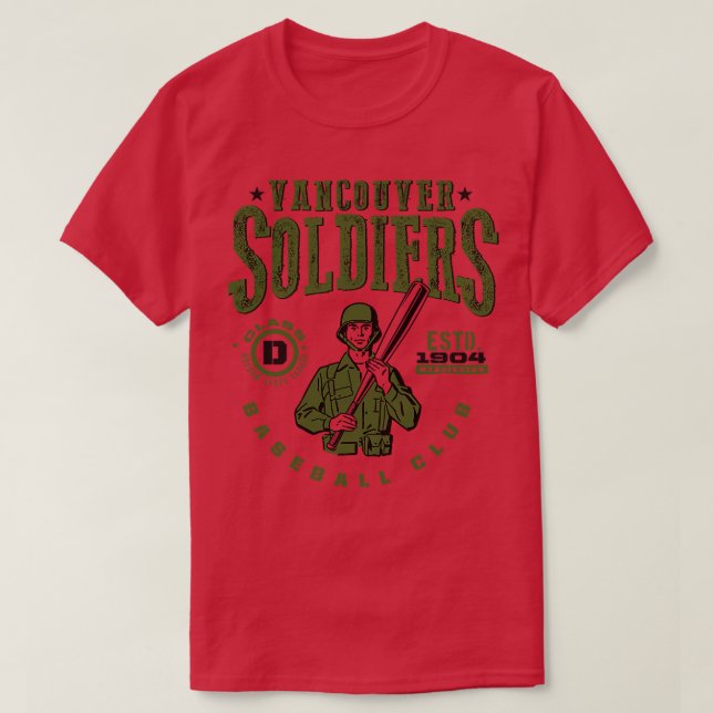 T-shirt Soldats de Vancouver (Design devant)