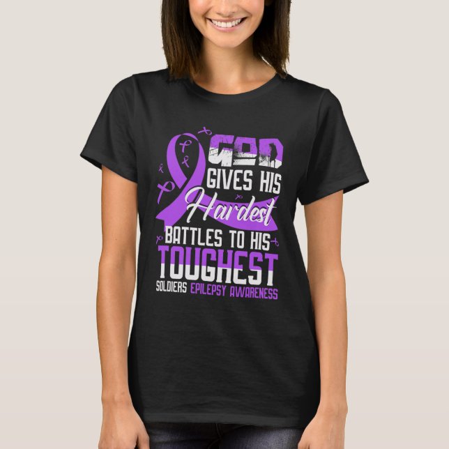 T-shirt Soldats les plus touchants de Dieu SENSIBILISATION (Devant)