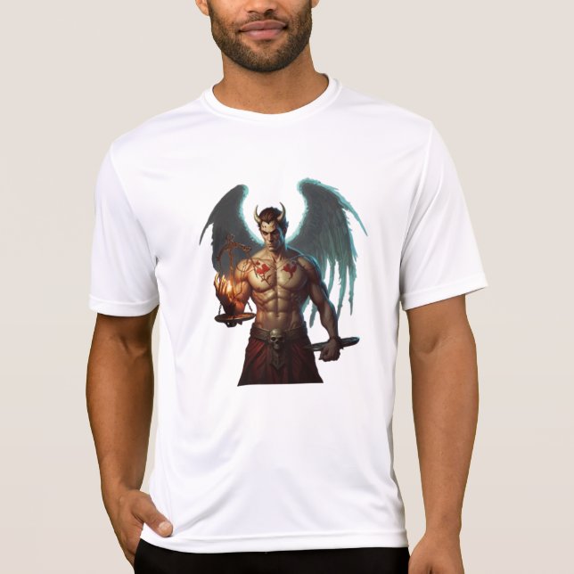 T-shirt Solde de l'angle diable (Devant)