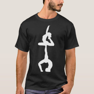 T-shirt Solde Yoga Acrobat Silhouette Relaxée Convient